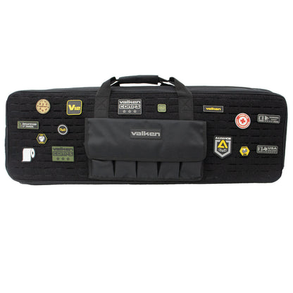Valken Tactical 38" Zulu Patch Wall Airsoft Gun Case / Bag - Grey