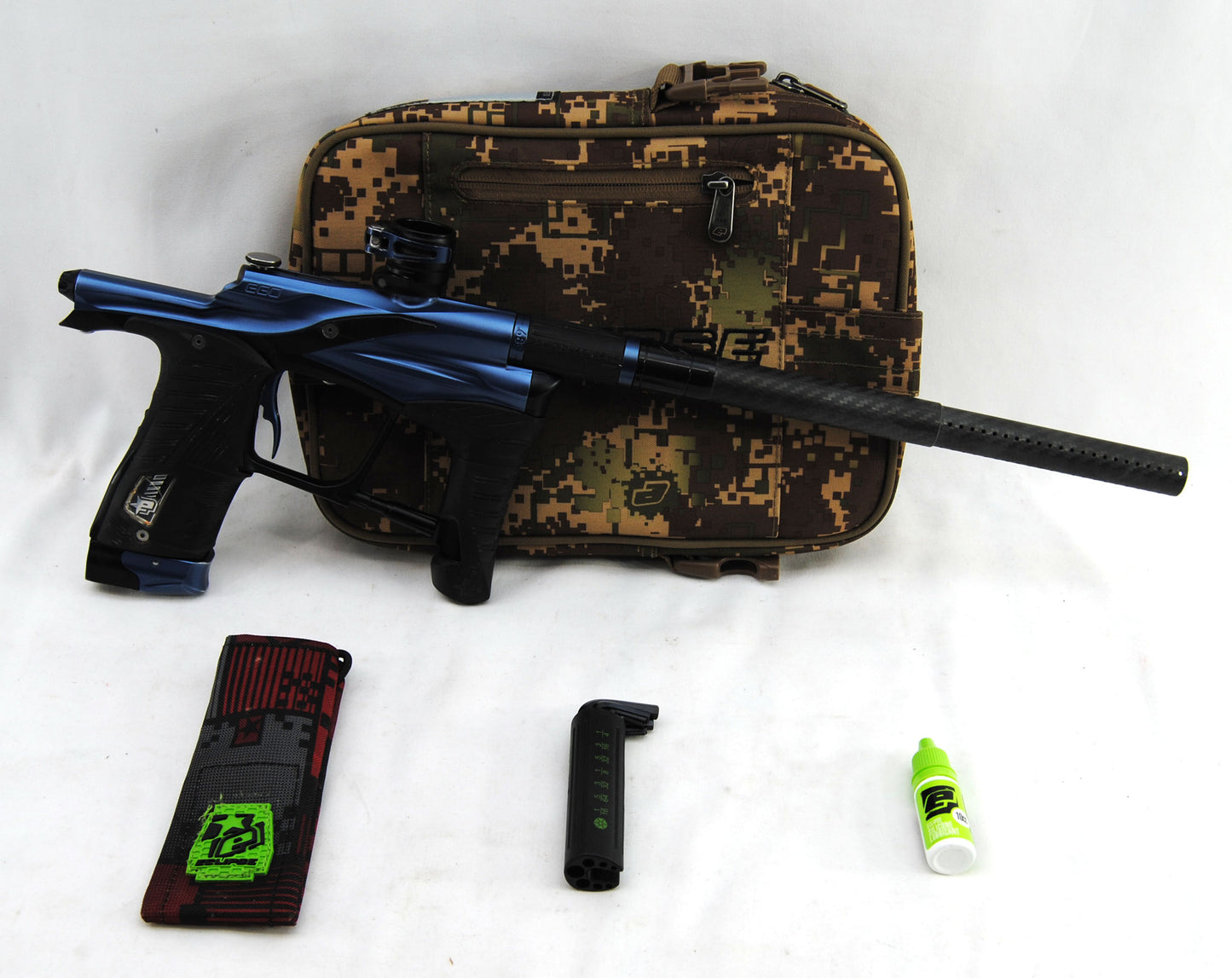 Used Planet Eclipse EGO LV1 Paintball Marker - Navy Blue/Black
