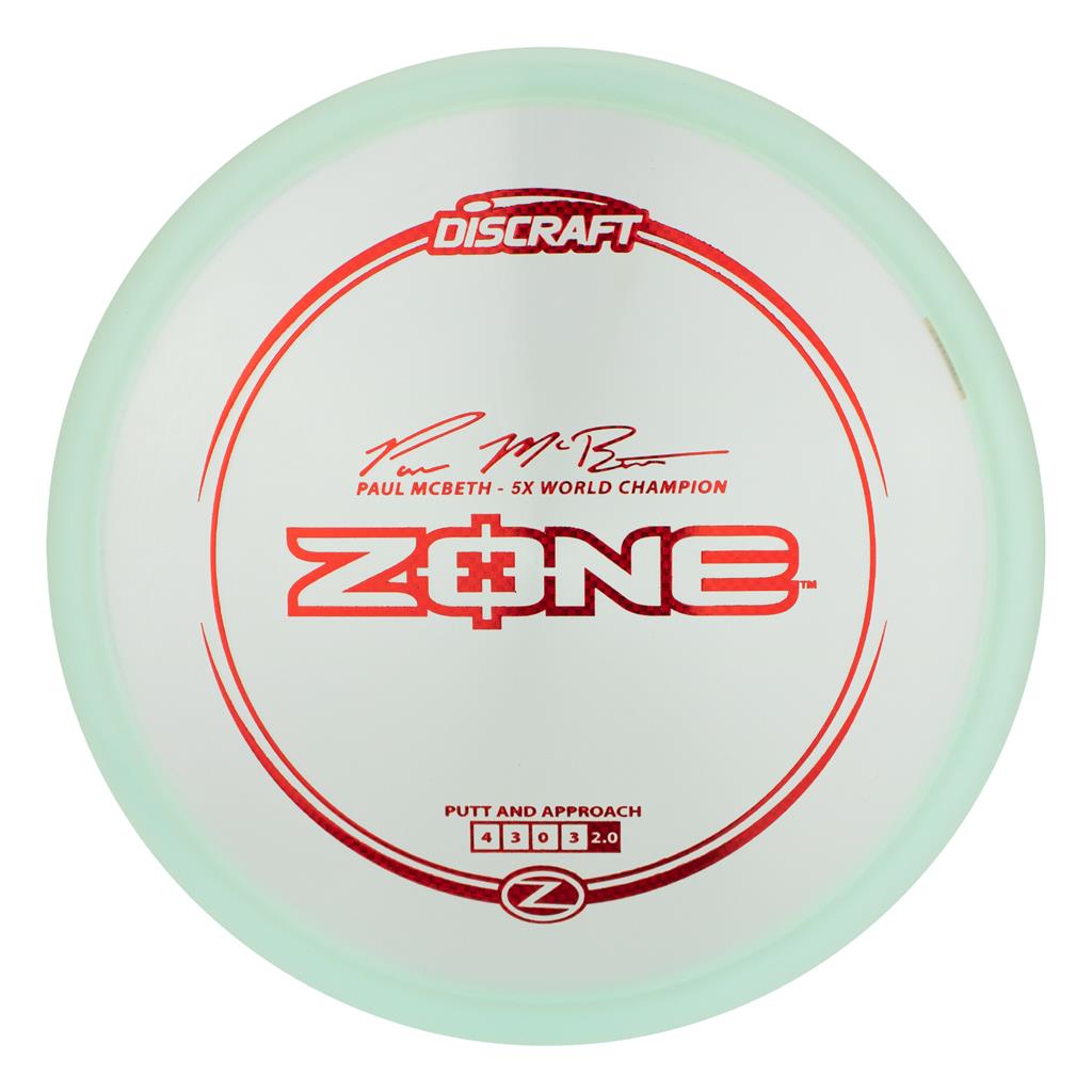 Discraft Paul McBeth Z Zone Signature Series Golf Disc - Discraft