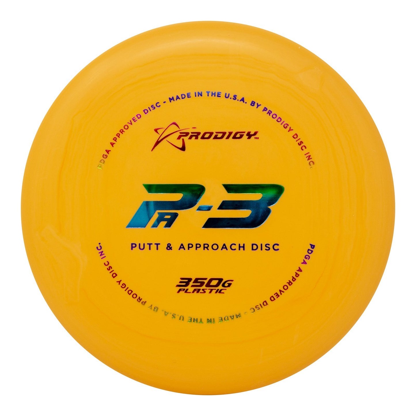 Prodigy PA-3 Putt & Approach Disc - 350G Plastic