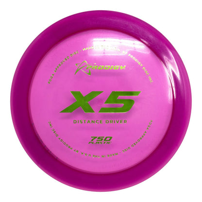 Prodigy X5 Distance Driver Disc - 750 Plastic