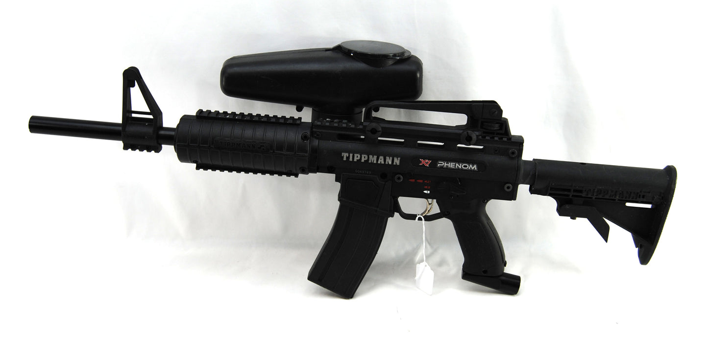 Used Tippmann Sports X7 Phenom w/ Upgrades- Black