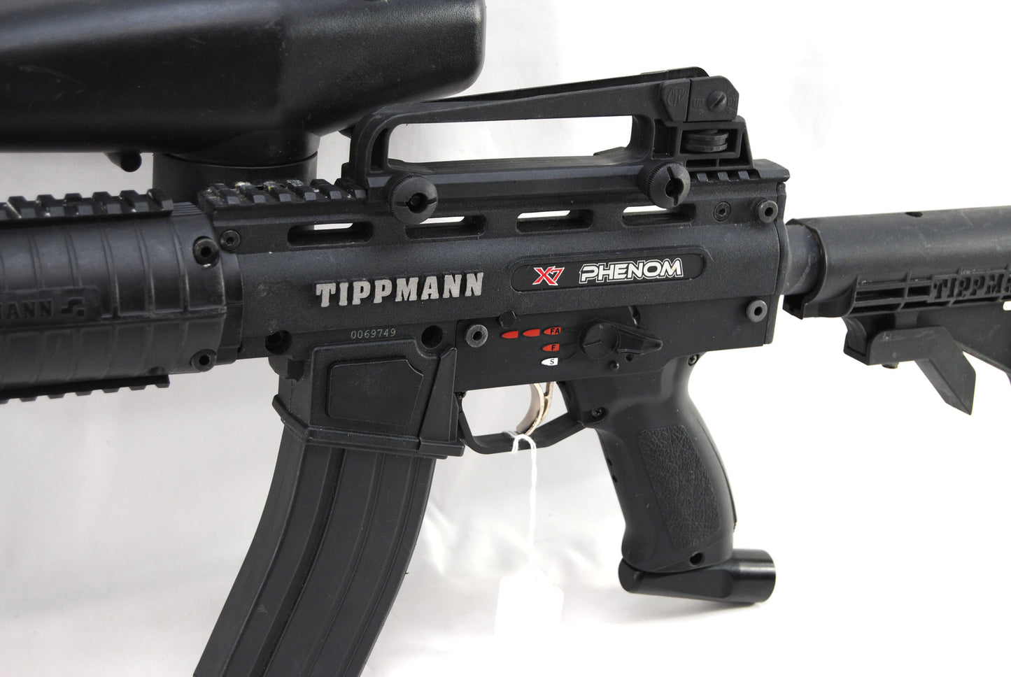 Used Tippmann Sports X7 Phenom w/ Upgrades- Black