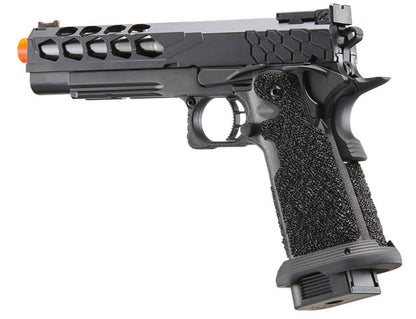 Lancer Tactical Stryk Hi-Capa 5.1 Gas Blowback Airsoft Pistol - Black