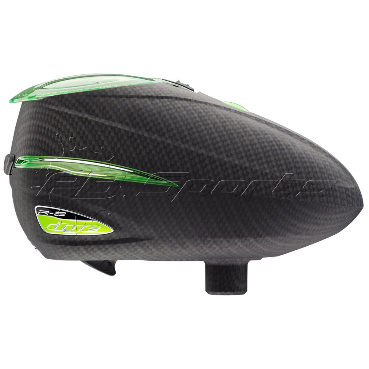 DYE Rotor R2 Paintball Loader - Carbon - DYE