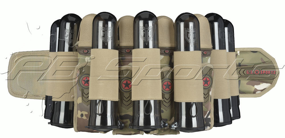 GI Sportz Race 4+7 Harness - Multicam - G.I. Sportz