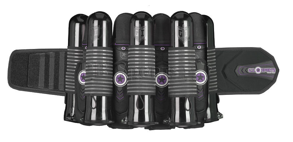 GI Sportz Race 4+7 Harness - Purple / Black - G.I. Sportz