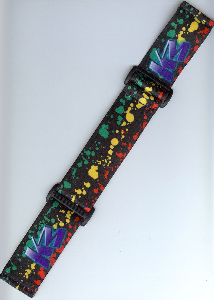 KM Strap - Rasta Splatter - Black - Limited Edition - KM