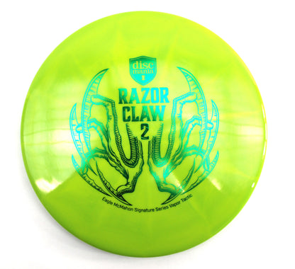 Discmania Razor Claw 2 - Eagle McMahon Signature Series Vapor Tactic Disc