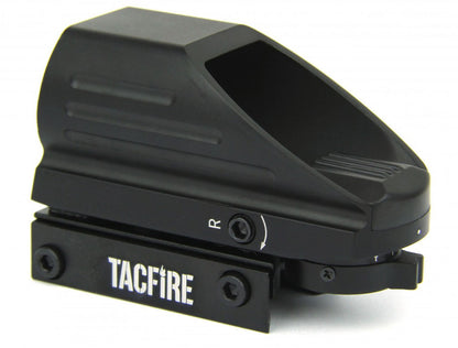 TACFIRE Tactical Illuminated Multi Reticle Reflex Sight - Black - TACFIRE