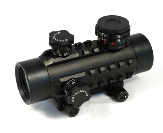 Raptor Defense 1x30 Dot Sight - Dual Illumination (Red/Green) - Raptor Defense