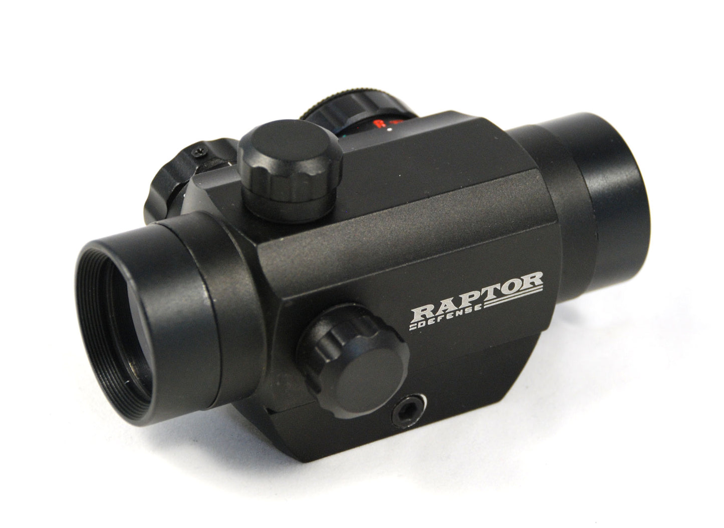 Raptor Defense 1x25 Compact Dot Sight - 4 Reticle - Dual Illumination (Red/Green) - Raptor Defense