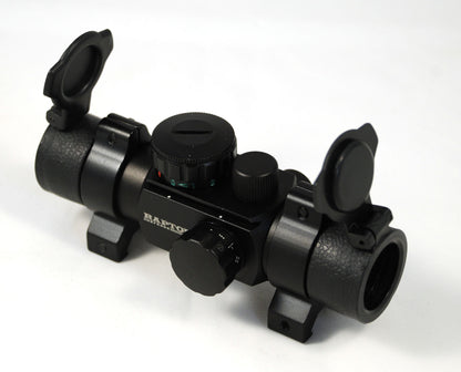 Raptor Defense 1x25 Dot Sight - 4 Reticle - Dual Illumination (Red/Green) - Raptor Defense