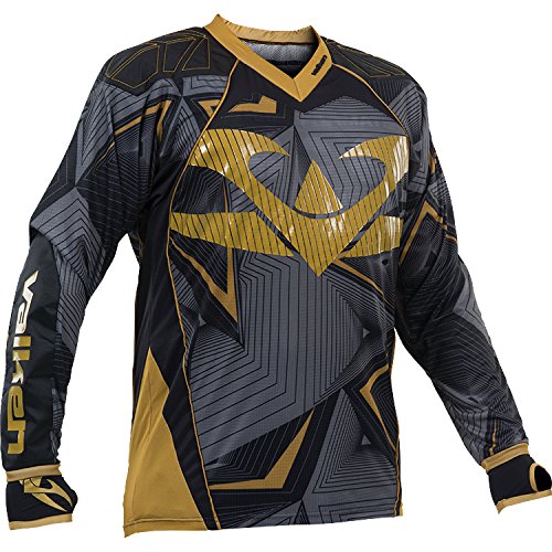 Valken Redemption Jersey - Black/Gold - Small - Valken Paintball