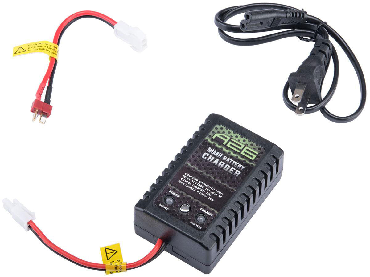 Softair Airsoft A26 / X-7 Compact Smart Charger for NiMH AEG Batteries