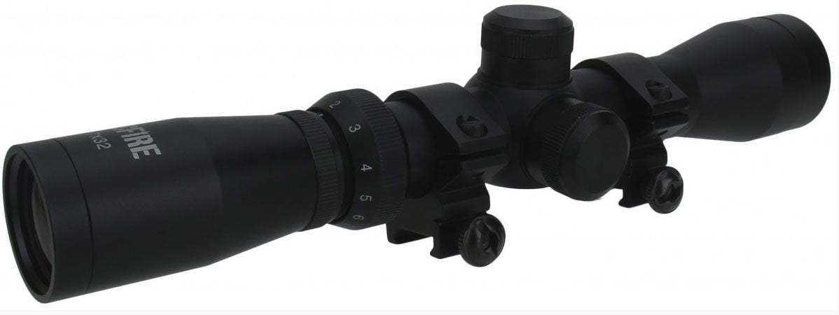 TACFIRE 2-7x35 Long Eye Relief Scope With Duplex Reticle - TACFIRE