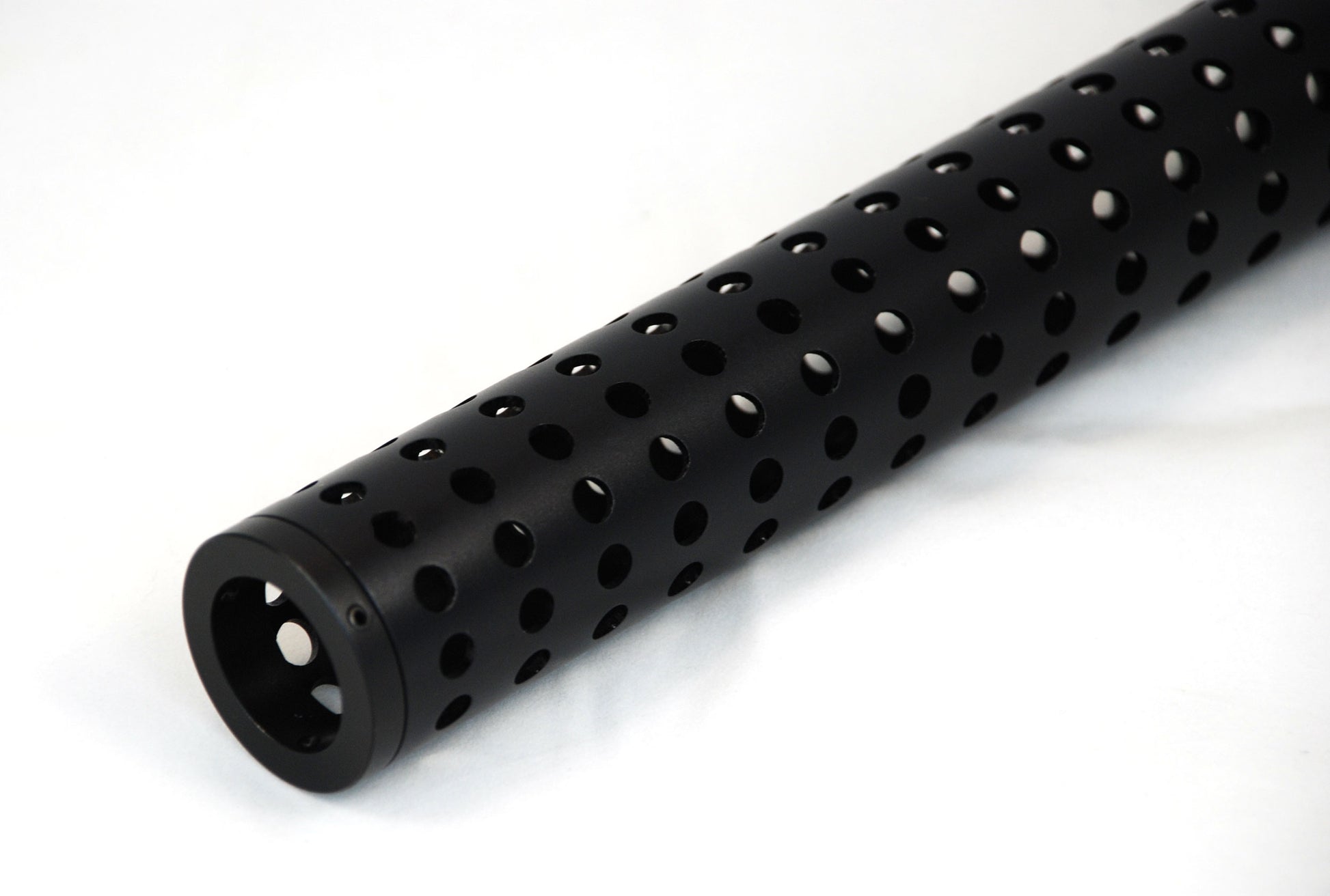 Universal Aluminum Ported Shroud - fits 1" OD barrel - 12.5" - 3Skull