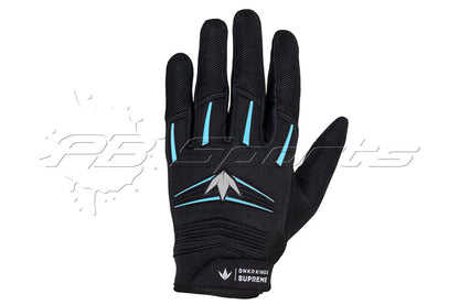 Bunker Kings Supreme Gloves Cyan Small/Medium - Bunker Kings