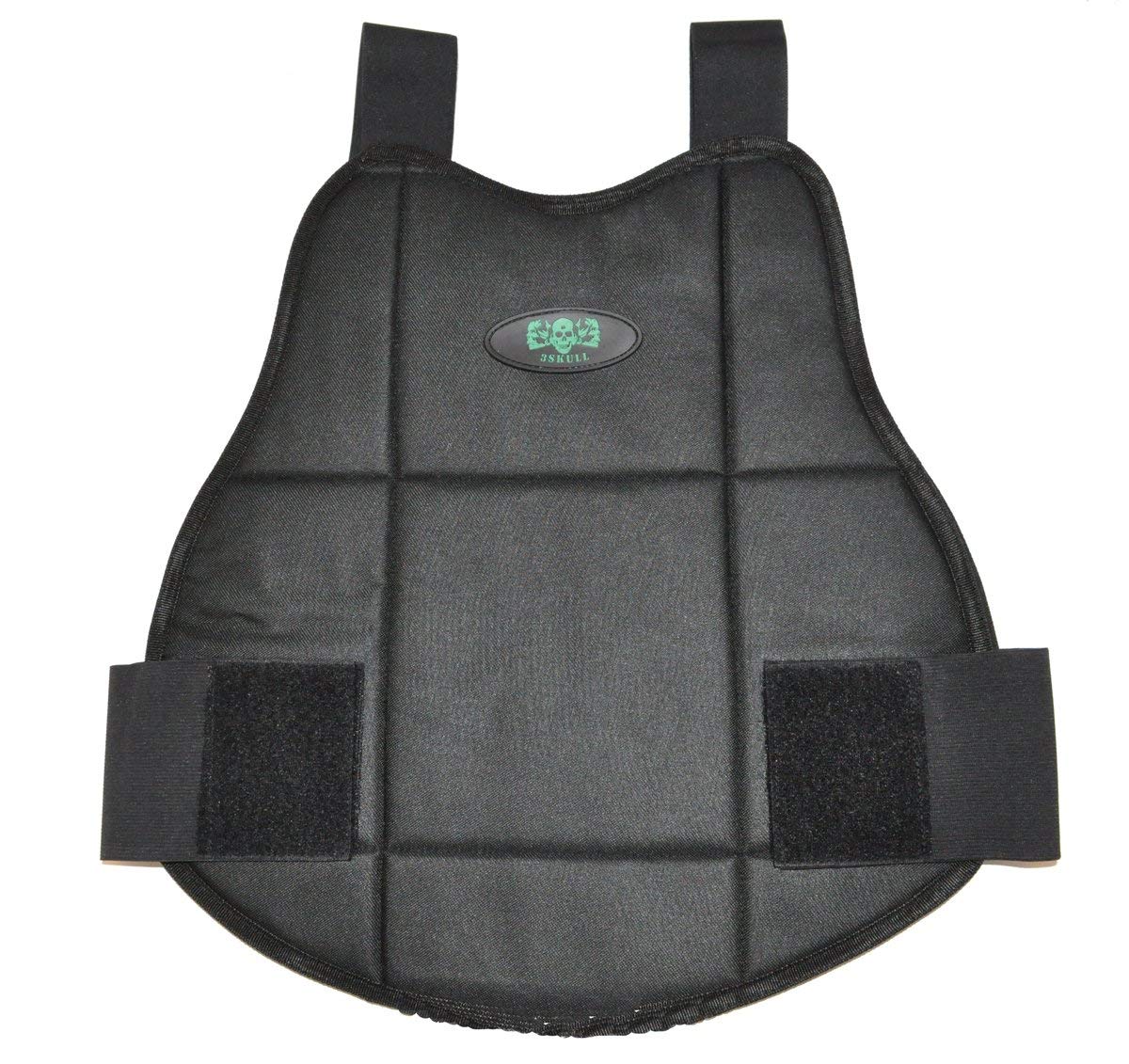 3Skull Chest Protector - Black/Camo Reversible - 3Skull