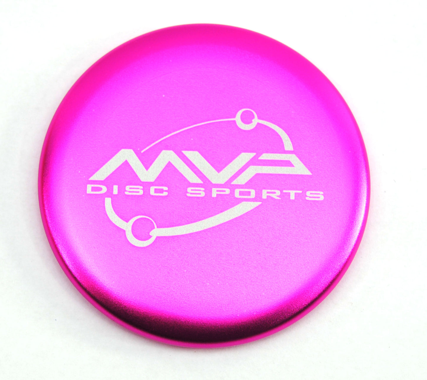 MVP Small Metal Putter Mini Marker Disc - MVP Orbit Logo