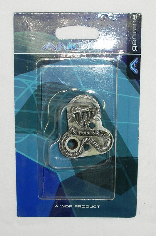 Angel Snake Back Plate - Pewter - Angel Paintball Sports