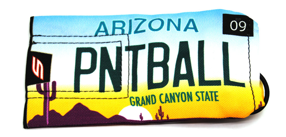 Social Paintball Barrel Cover - License Plate Series