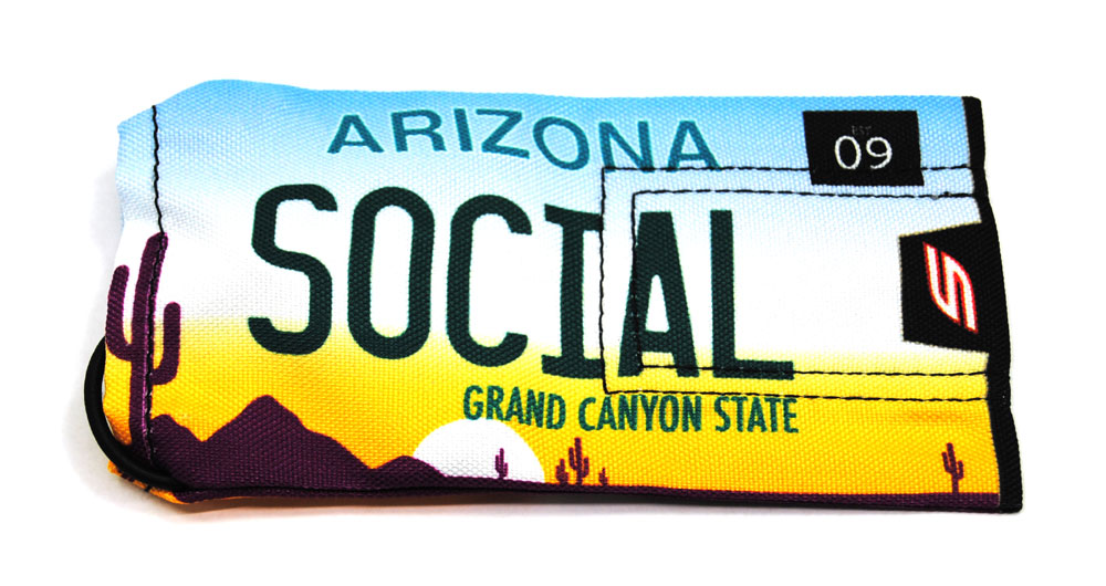 Social Paintball Barrel Cover - License Plate Series