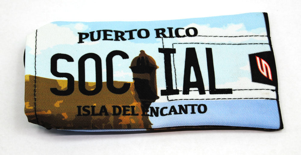 Social Paintball Barrel Cover - License Plate Series