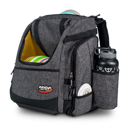 Innova Super HeroPack II Backpack Disc Golf Bag - Black Heather - Innova