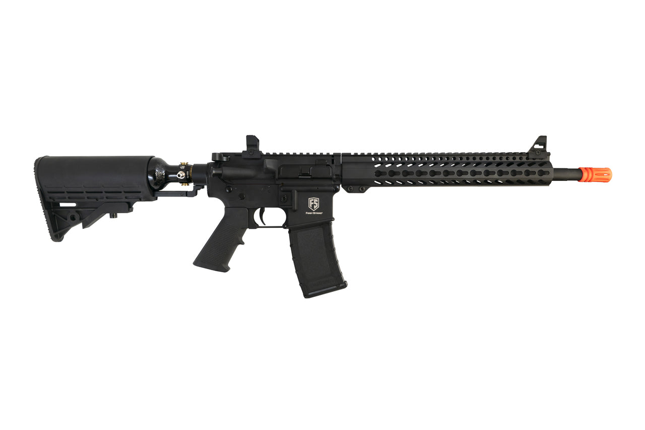 First Strike T15-A1 Carbine Gas Blow Back Airsoft Rifle w/ Integrated 13/3000 Tank Stock - First Strike