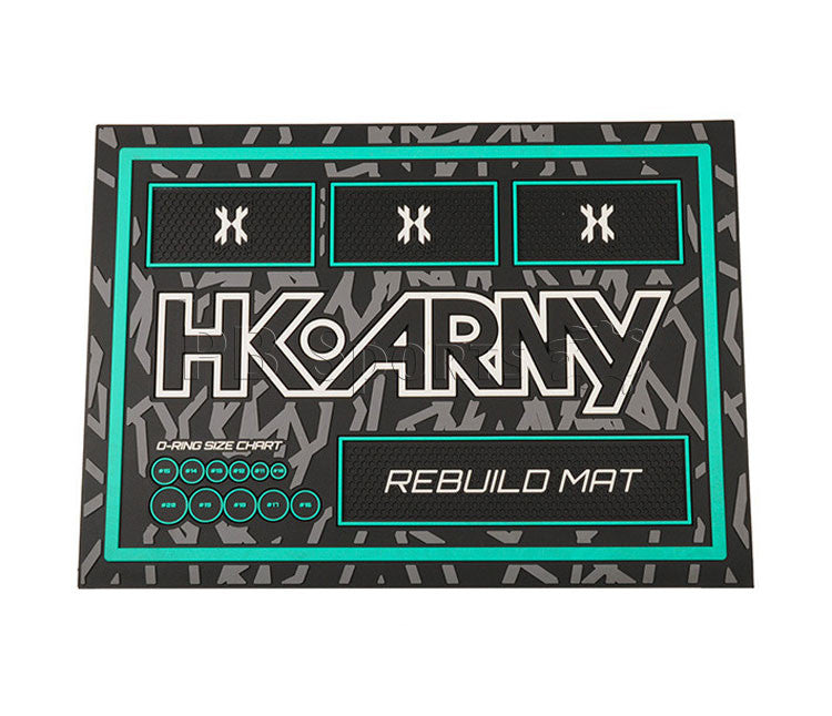 HK Army Rebuild Tech Mat Black/Teal - HK Army