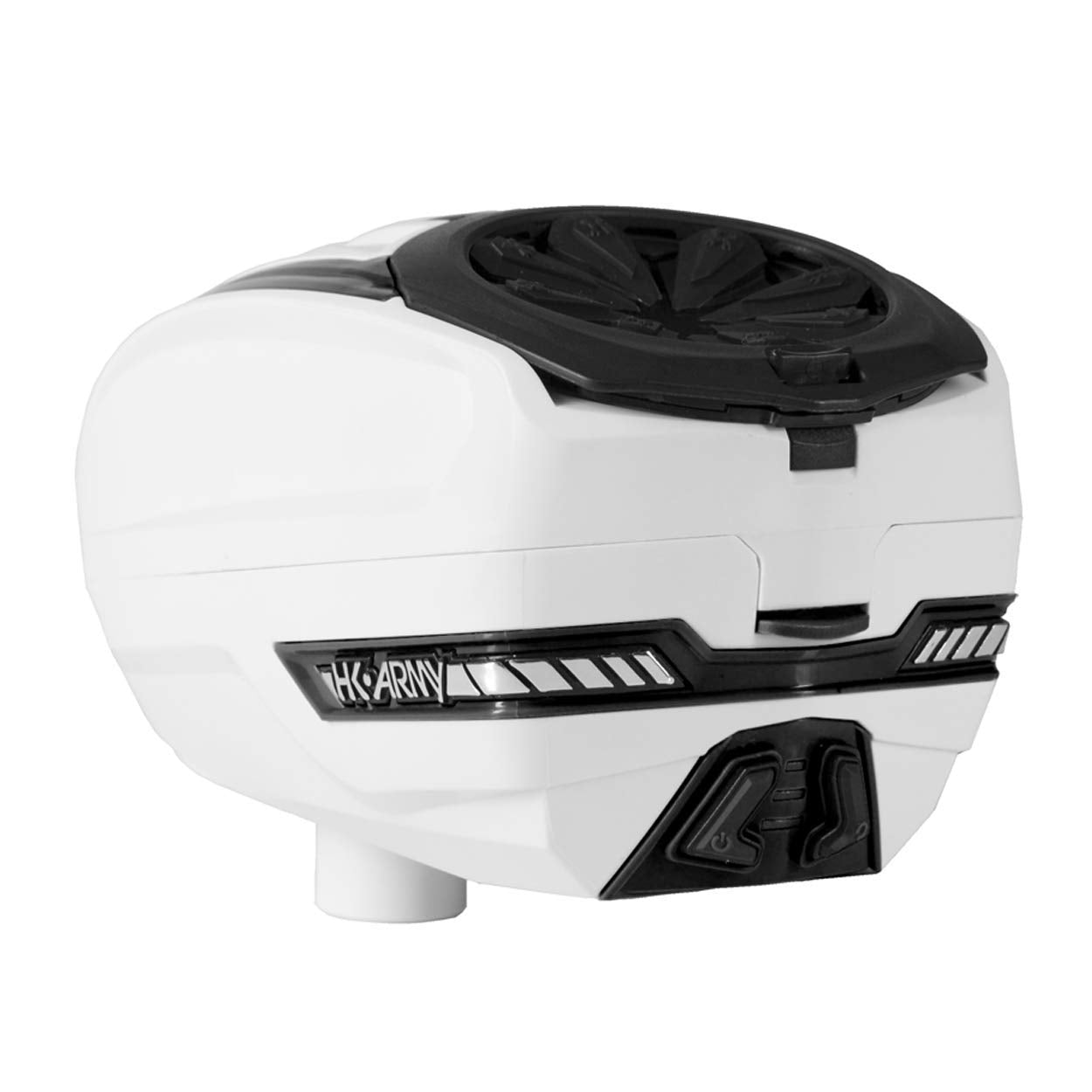 HK Army TFX 2.0 Loader with Epic Speedfeed - White/Black - HK Army