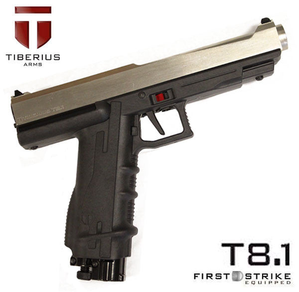 Tiberius Arms T8.1 Paintball Pistol Silver - Tiberius Arms