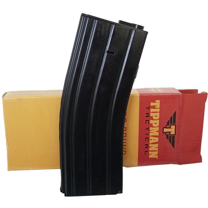 Tippmann Tactical Single Hi Cap Metal Airsoft Flash Magazine 360 Round - Black