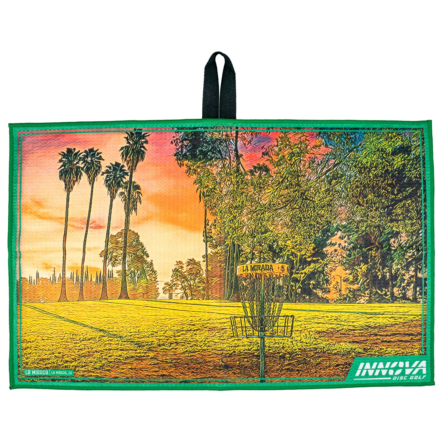 Innova Tour Towel - La Mirada Green