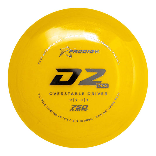 Prodigy D2 Pro Distance Driver Disc - 750 Plastic