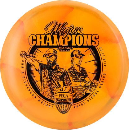 Discraft Limited Edition Special Blend Z Swirl Buzzz Golf Disc - 2022 Champions Cup