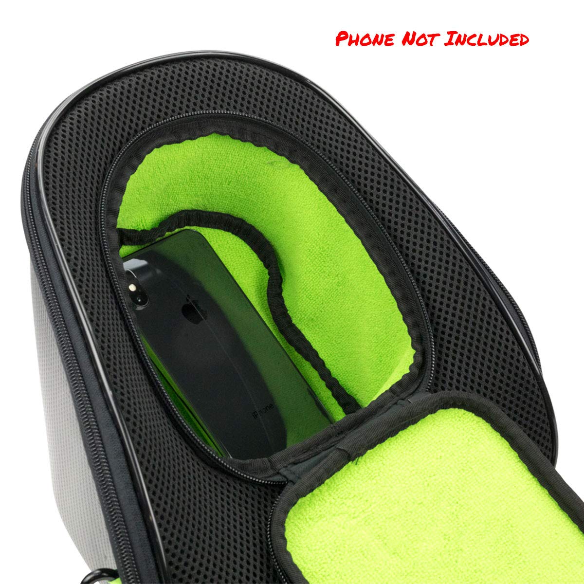 Exalt Carbon Universal Goggle Case - V3 Black/Lime - Exalt