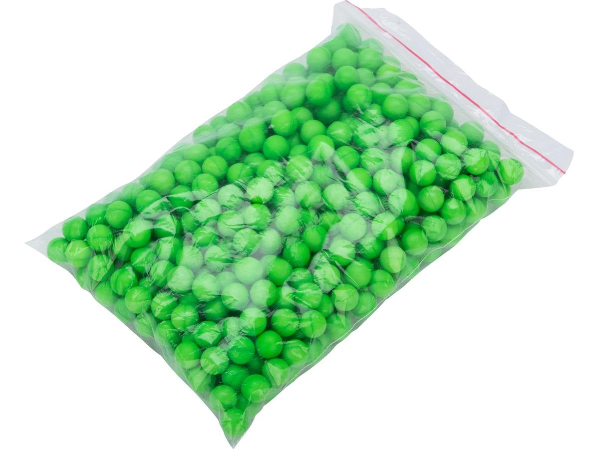 Valken GBalls - GOTCHA Foam Projectiles 50 Cal 500 Count - Neon Green - Valken