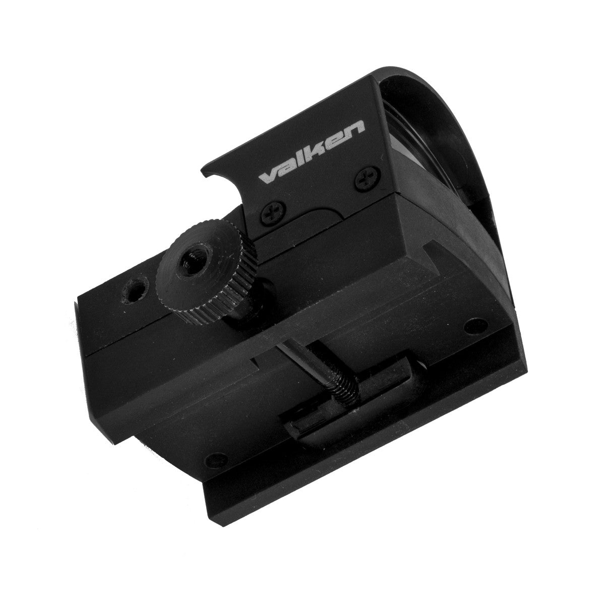 Valken Optics Mini Hooded Reflex Red Dot Molded Sight with Quick Disconnect Mount - Valken Paintball