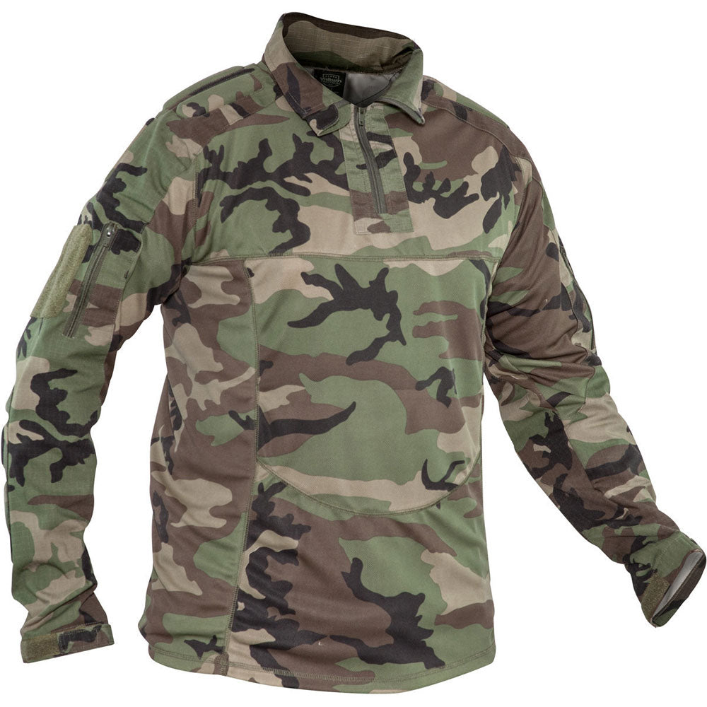 Valken Tango Combat Long Sleeve Shirt - Woodland - Valken