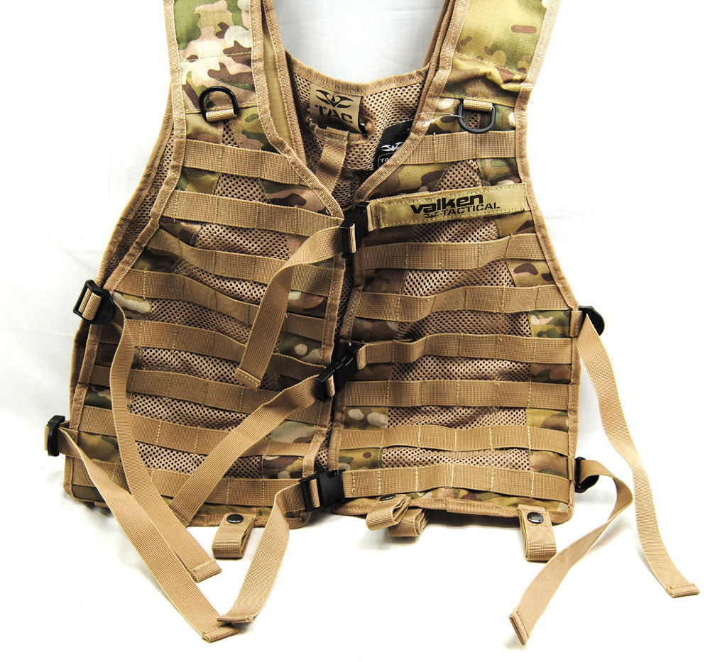 Valken Tactical Tango Molle Vest VCAM Large-3XL - Valken Paintball
