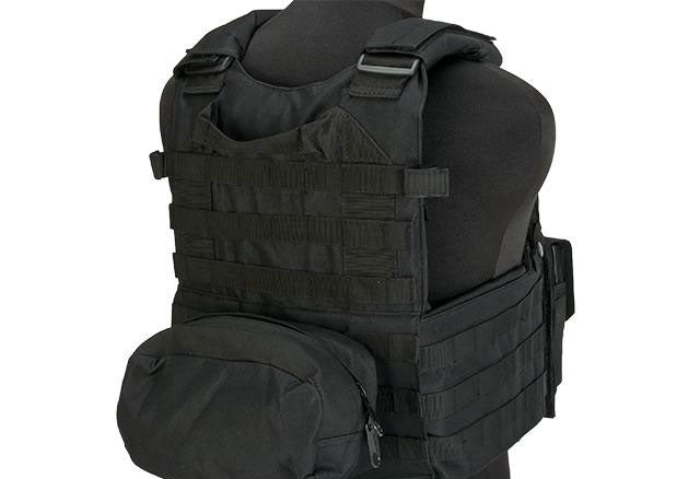 Avengers 6D9T4A Tactical Vest with Magazine and Radio Pouches