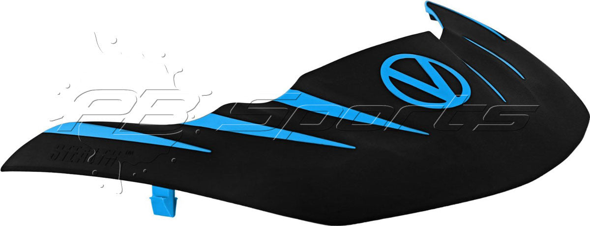 Virtue Vio Stealth Visor Cyan/Black - Virtue