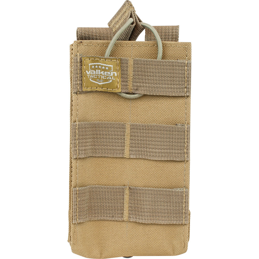 Valken Single Magazine Pouch - Tan - Valken Airsoft