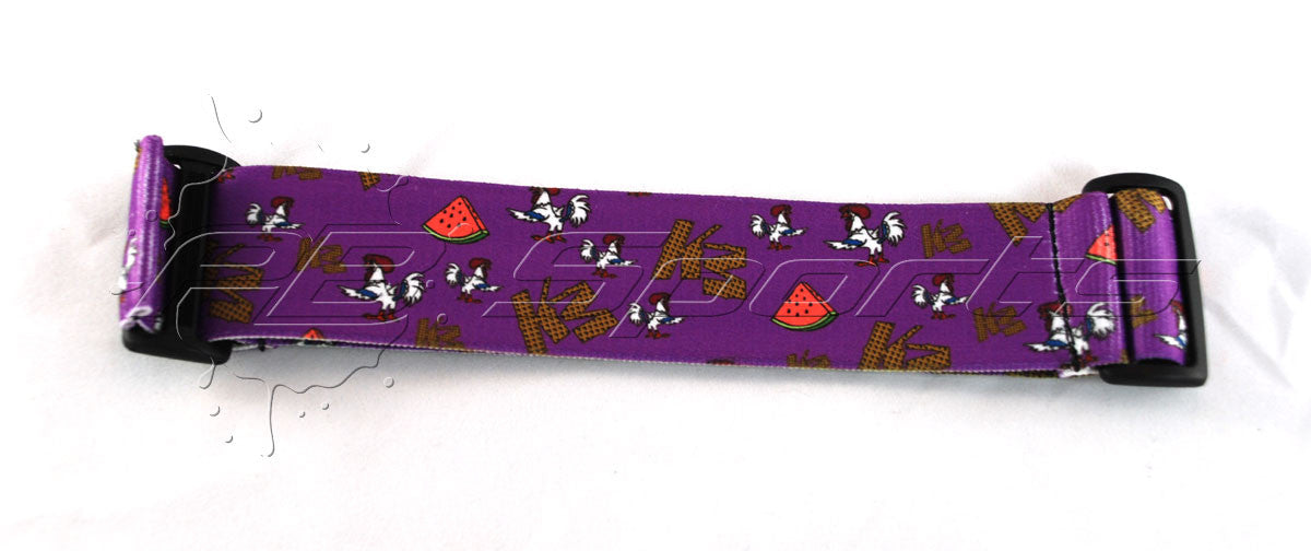 KM Strap - Chicken, Watermelon, &amp; Waffles - Prototype - Purple - KM