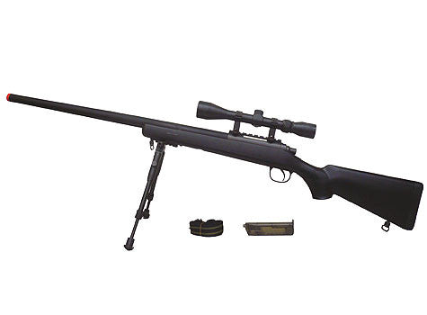 Well SWAT Sniper Rifle Spring powered Airsoft Rifle Scope is Included - Palco