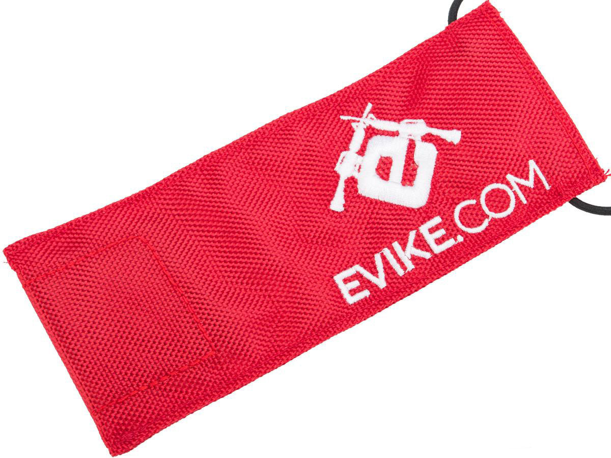 Evike Barrel Cover - Remove Before Pew - Red - Valken Paintball
