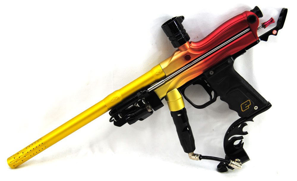 Used WGP Orracle Autococker Paintball Marker - Tequila Sunrise
