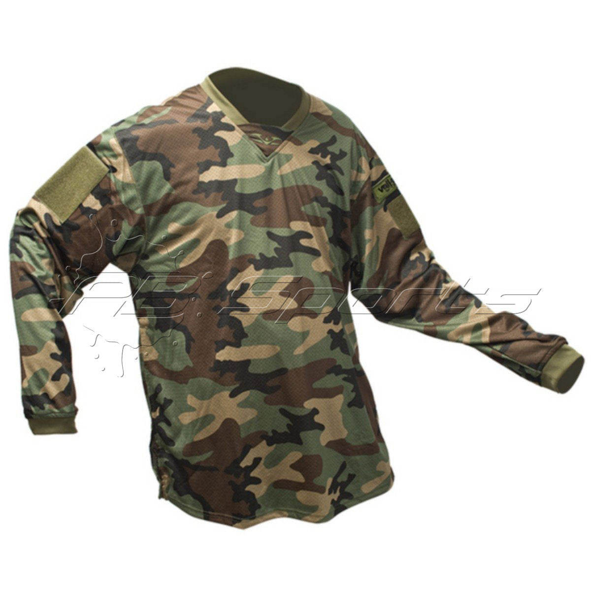 Valken Echo Jersey - Woodland - XS - Valken Paintball